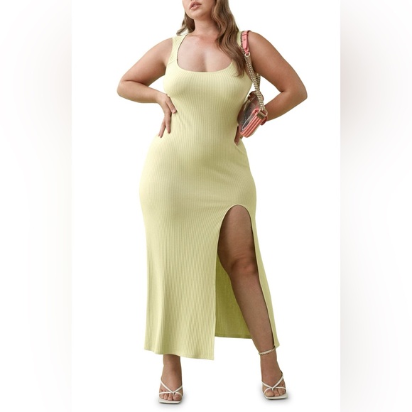 Reformation Bliss Maxi Dress in Green - Picture 2 of 8